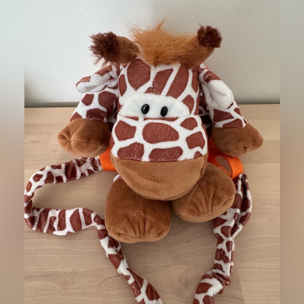 Giraffe Stuffed Backpack for Kids